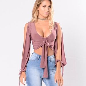 Fashion Nova crop top size L